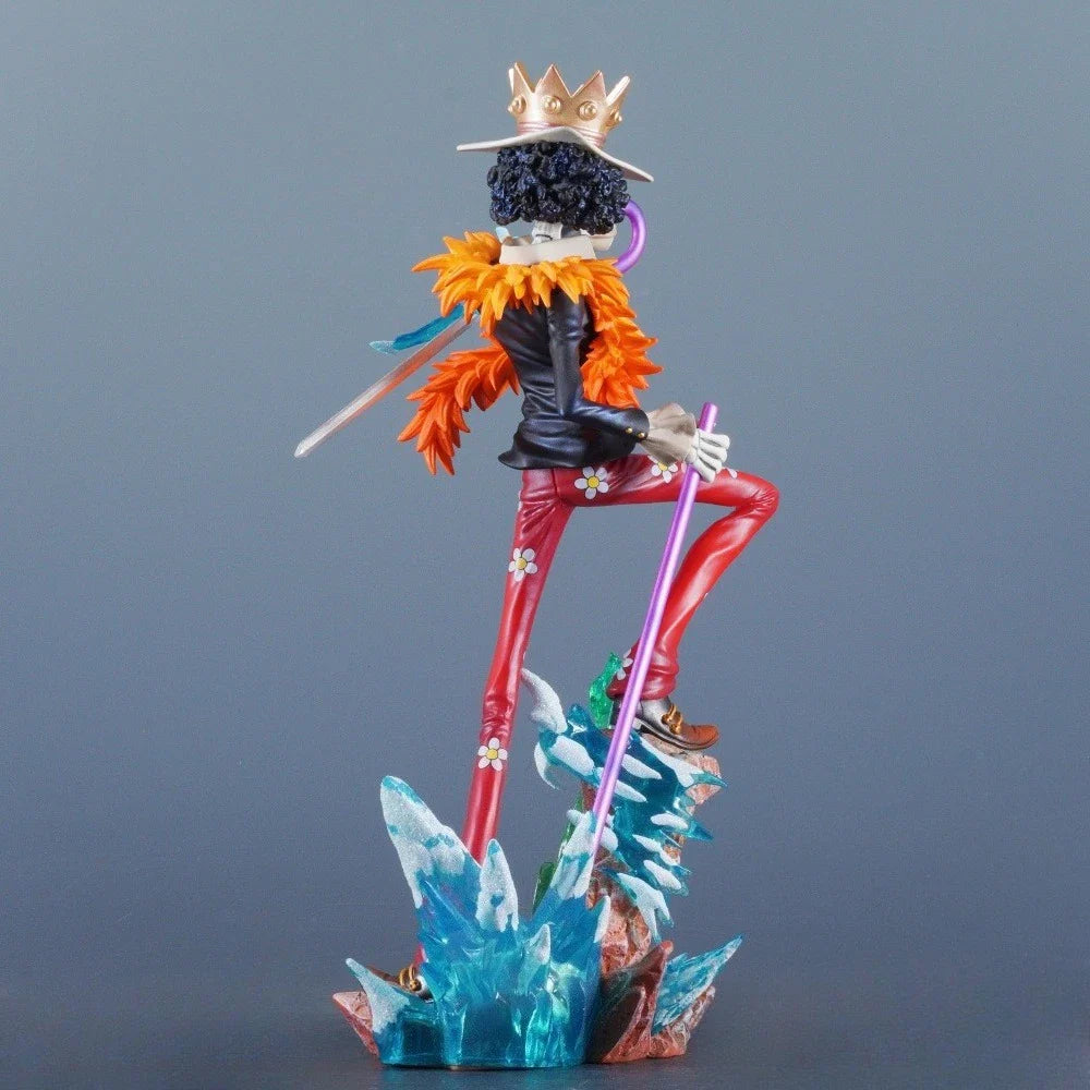 One Piece Brook Figure: 33cm Soul King Anime Statue (ONLINE ORDER ONLY)