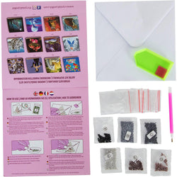Seahorse Crystal Art Card Kit Craft Buddy (ONLINE ORDER ONLY)
