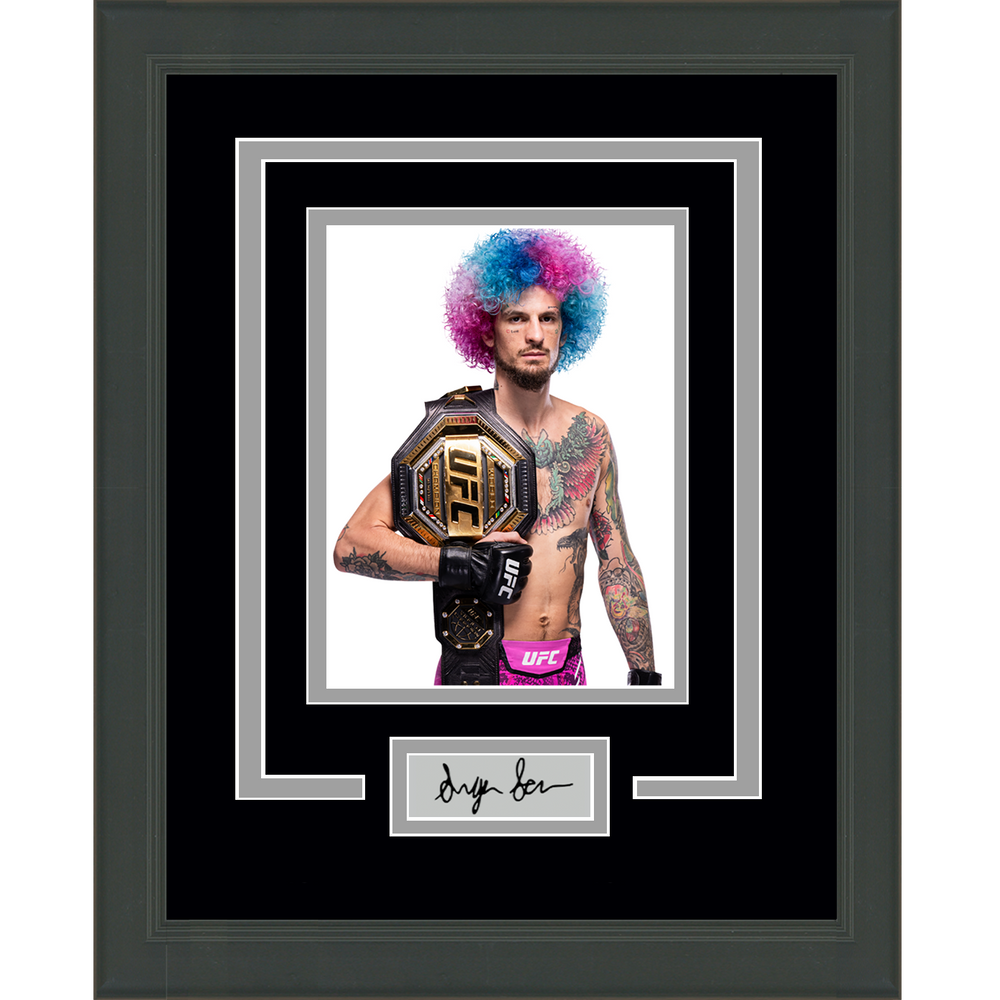 Framed Sean O'Malley Facsimile Laser Engraved Signature Auto UFC 11x14 Photo (ONLINE ORDER ONLY)