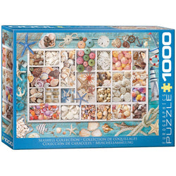 Seashell Collection 1000 Piece Jigsaw Puzzle Eurographics (ONLINE ORDER ONLY)