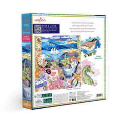 Seashells by the Shore 1000 Piece Jigsaw Puzzle eeBoo (ONLINE ORDER ONLY)