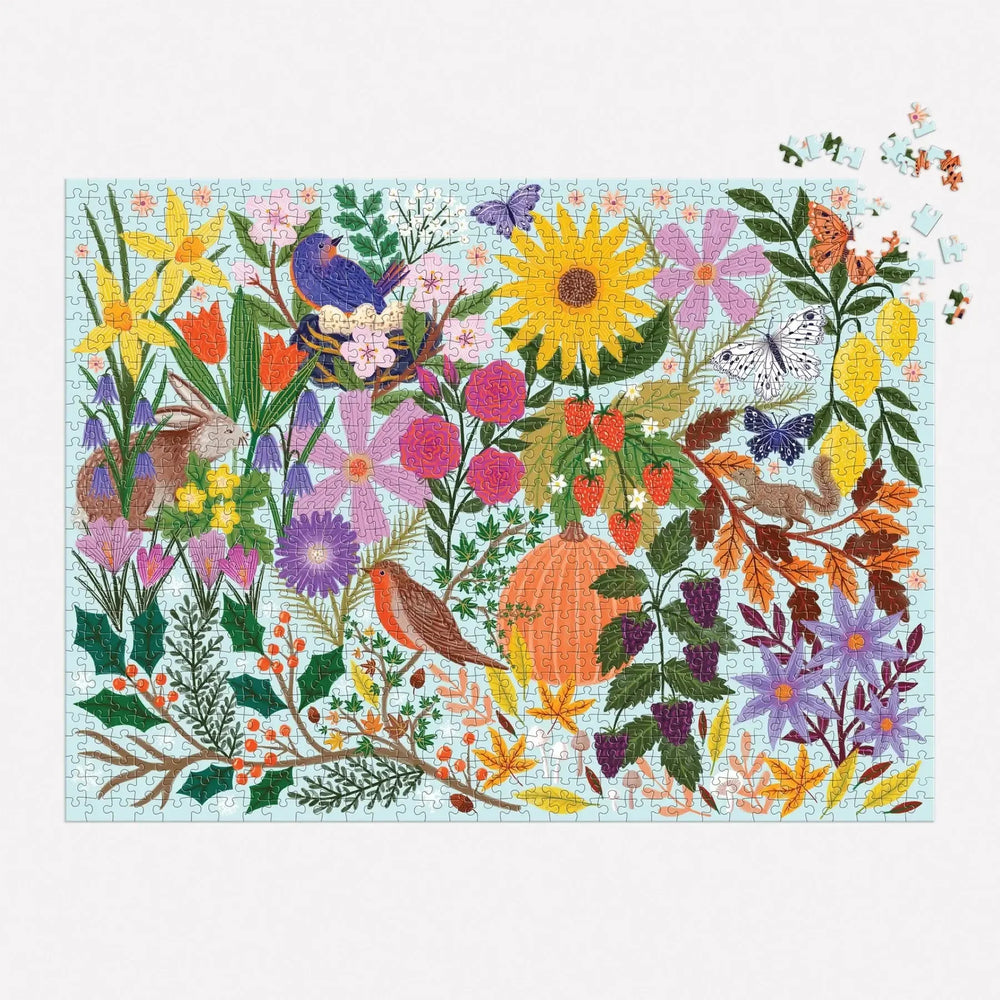 Seasons in Bloom 1000 Piece Jigsaw Puzzle Galison (ONLINE ORDER ONLY)
