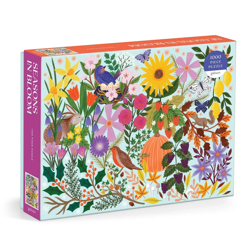 Seasons in Bloom 1000 Piece Jigsaw Puzzle Galison (ONLINE ORDER ONLY)