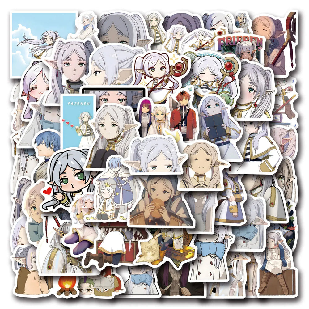 10/30/50/100PCS The Buried Florian Stickers Frieren: Beyond Journey's End Cartoon DIY Fashion Sticker Kids Gift Toys Bike Decals (Online Order Only)