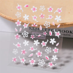 1Sheet Valentine's Day Decals 5D Nail Art Stickers Heart Self-Adhesive Slider Love Letters DIY Manicure Accessories "Dopamine" % (ONLINE ORDER ONLY)
