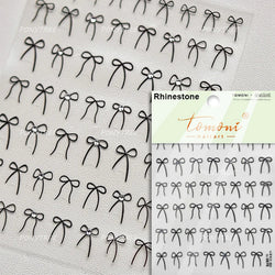 White Black Pink Bowknot Lace Star Pearl Tassel Pendant Shiny 5D Embossed Relief Self Adhesive Nail Art Stickers Manicure Decals (ONLINE ORDER ONLY)