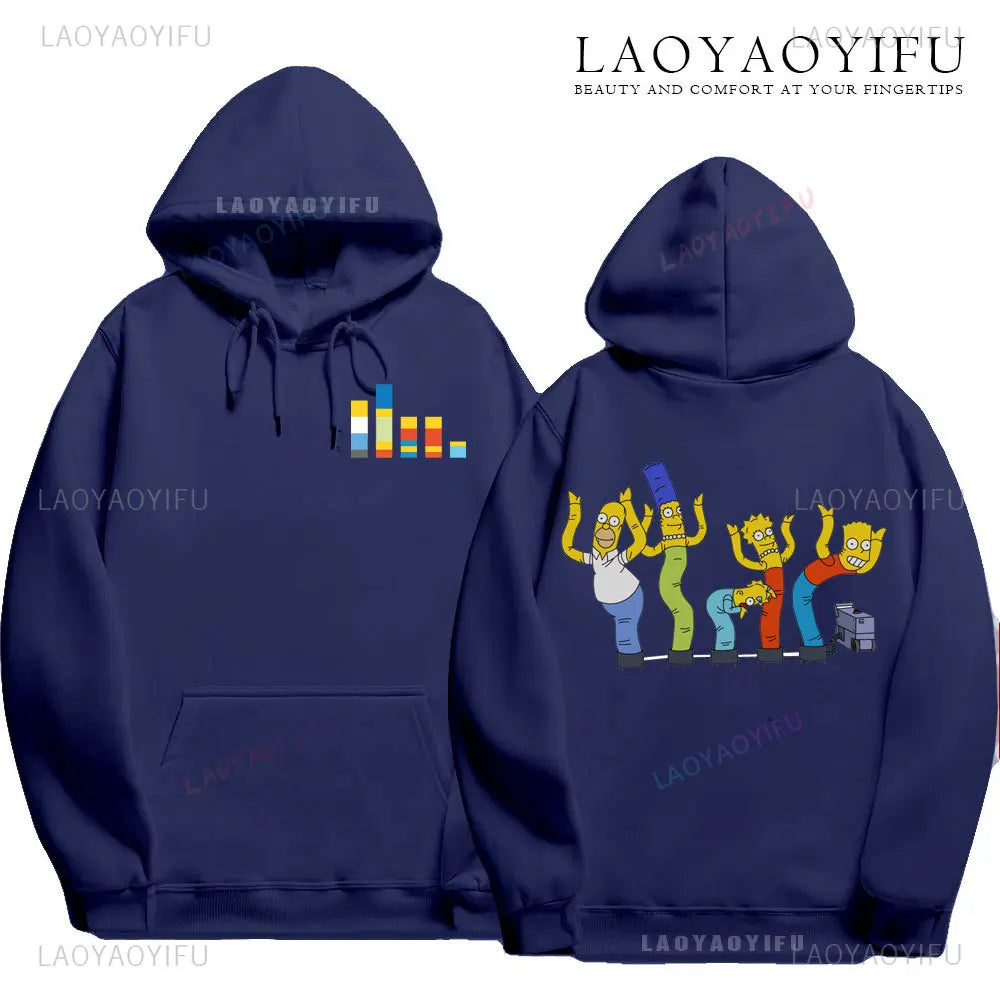 Simpsons Hoodie - Duff Beer Logo (ONLINE ORDER ONLY)