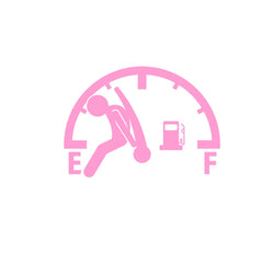 Funny Full Gas Gauge Sticker for Car Fuel Tank Cap Door Decoration Automotive Supplies Fashion Sticker Waterproof Vinyl Decals (ONLINE ORDER ONLY)