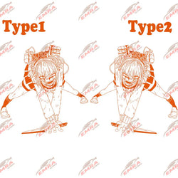 Anime Car Sticker Large Stickers External Accessories Assassin For Door Hood Decoration Style Spirit Styling PVC Vinyl Decal (ONLINE ORDER ONLY)