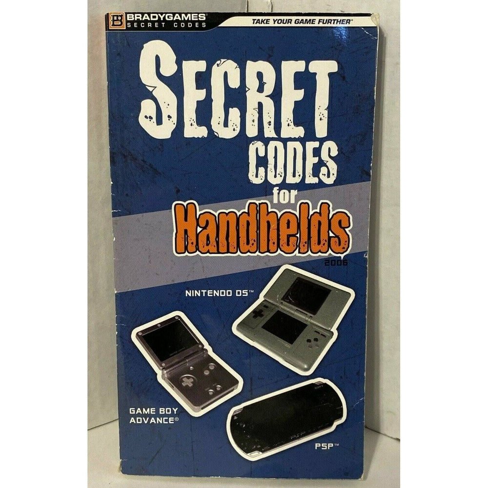 Secret Cheat Codes for Handhelds Nintendo DS Gameboy Advance PSP Manual Booklet - (LOOSE) (Online Order Only)