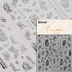 Swallow Bird Insect Animal Phoenix Peacock Dove 3D Self Adhesive Nail Art Stickers Chinese Ancient Poetry Manicure 5D DIY Decals (ONLINE ORDER ONLY)