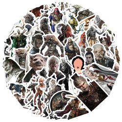 Black Myth Wukong 3D Graffiti Stickers for Suitcase, Skateboard, Laptop, Phone (ONLINE ORDER ONLY)