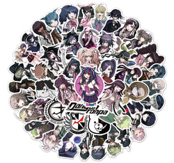 10/30/50PCS  INS Style Animation Danganronpa Personalized Graffiti Waterproof Sticker Refrigerator Luggage Water Cup Skateboard (Online Order Only)