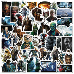 Black Myth: Wukong Game Stickers - 10/30/50PCS for Kids DIY Notebook Bike Laptop Skateboard Decor (Online Order Only)