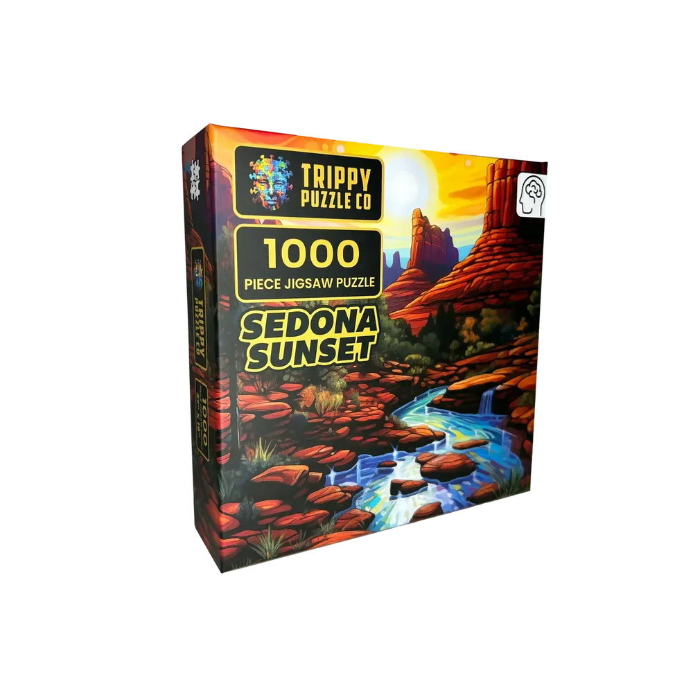 Sedona Sunset 1000 Piece Jigsaw Puzzle Trippy (ONLINE ORDER ONLY)