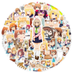 10/30/50PCS My Deer Friend Nokotan Stickers Cartoon Decals Anime Sticker Kids Toy Scrapbook Luggage Laptop Phone Bike Skateboard (ONLINE ORDER ONLY)