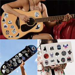 10/30/50/100pcs Gothic Magic Witch Apothecary Stickers Laptop Luggage Skateboard Motorcycle Guitar Phone Cool Sticker Kid Toy (ONLINE ORDER ONLY)