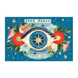 Seek Magic Every Day 128 Piece Matchbox Mini Jigsaw Puzzle Galison (ONLINE ORDER ONLY)