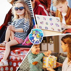 10/30/50PCS Unicorn Flight PVC Sticker Aesthetic Decoration Scrapbooking Children's Korean Stationery School Supplies for Kids (Online Order Only)