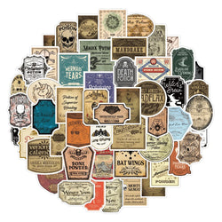 50/100PCS Pharmacist Horror Gothic Graffiti Mobile Phone Notebook Luggage Car Decoration Waterproof Sticker Toy Wholesale (Online Order Only)