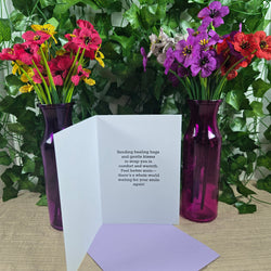 Sending Hugs and Kisses Get Well Soon Card (ONLINE ORDER ONLY)