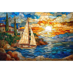 Serene Sails 1000 Piece Jigsaw Puzzle Trippy (ONLINE ORDER ONLY)