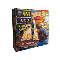 Serene Sails 1000 Piece Jigsaw Puzzle Trippy (ONLINE ORDER ONLY)