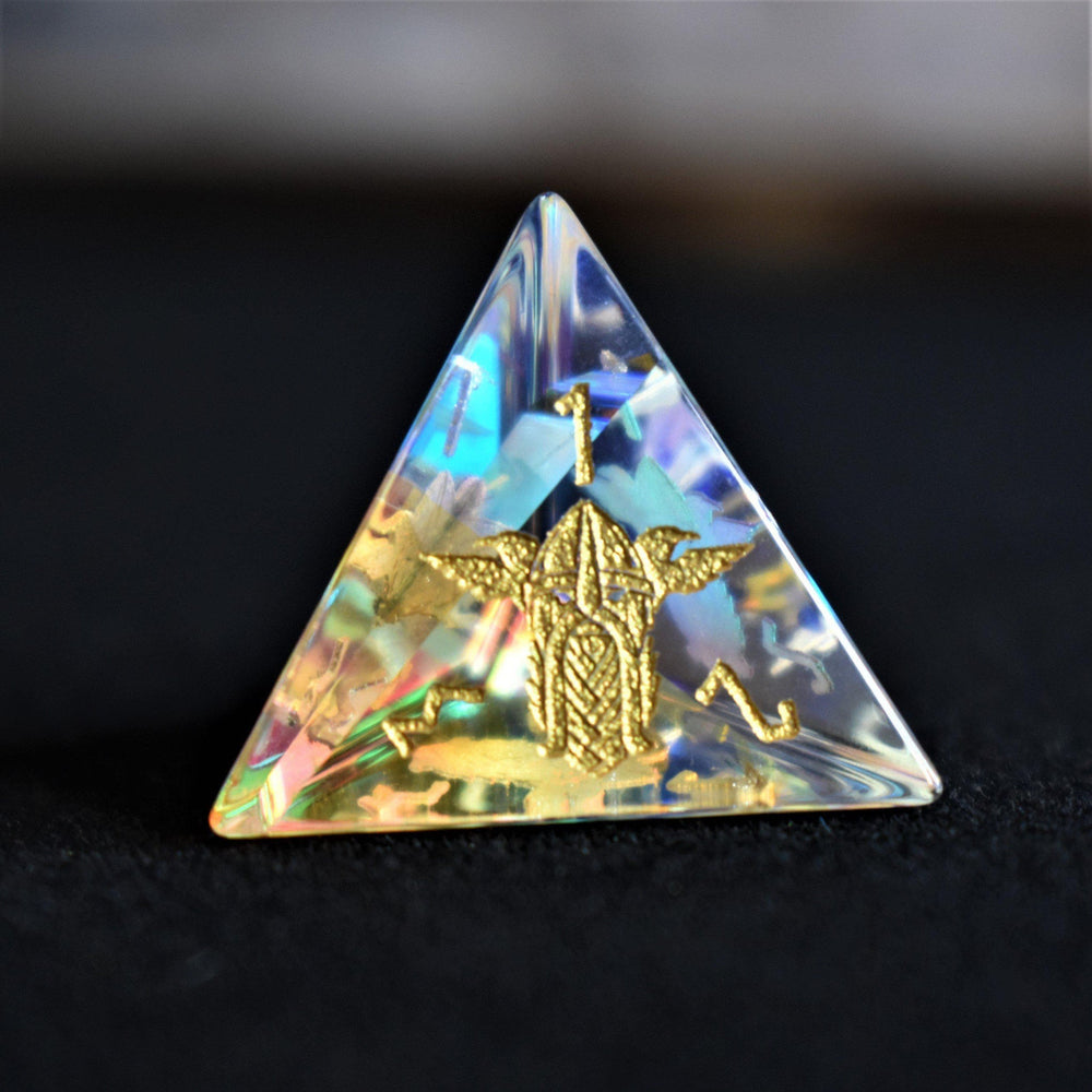 Pre-Order || Serpent of Midgard Prism Glass Dice Set
