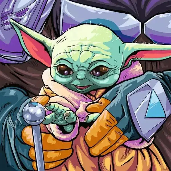 Set of 3 The Mandalorian Grogu Moments 49 Piece Jigsaw Puzzles Ravensburger (ONLINE ORDER ONLY)