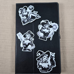 Sassy Witch Halloween Stickers (ONLINE ORDER ONLY)