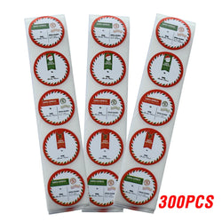 100-500pcs Thank You Label Sealing Stickers Merry Christmas Kraft Handmade Sticker Card Box Package Wedding Decor Party Supplies (ONLINE ORDER ONLY)