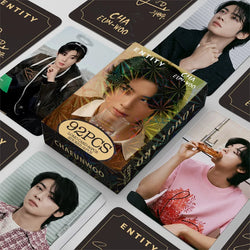 92PCS Astro Cha EunWoo Korean Singer LOMO Card Photo Card Stickers Korean Idol Fan Gift (ONLINE ORDER ONLY)