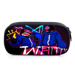 Children Friday Night Funkin Pencil Box Boys Girls Kids Anime Pencil Case Students Cartoon Pen Bags Teenagers Stationery Bags (Online Order Only)