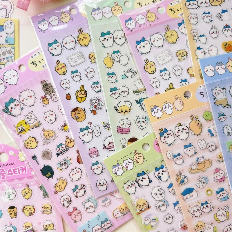 1Pc New Cute Cartoon Sticker Kids Toy DIY Material Decoration Stationery Stickers Idol Card Deco Scrapbook (ONLINE ORDER ONLY)