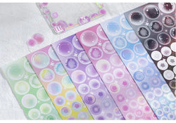 1pcs Cute Colorful Bubble Series Stickers Ins Basis Dot Laser Decoration Sticker Diary Scrapbooking DIY Album Kawaii Stationery (ONLINE ORDER ONLY)