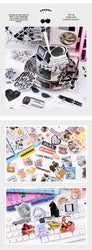 50pcs/lot Korean ins Scrapbook Stickers Life Projector Series Art Craft Sticker Decorative Diary Planner Cute Stationery Sticker (ONLINE ORDER ONLY)
