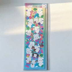 Ins Cute Bear Animals Stickers for Scrapbooking Journal Diary Album Making DIY Arts Crafts Korean Stationery Sticker (ONLINE ORDER ONLY)