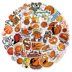 10/30/50pcs  Love Basketball Cartoon Graffiti Stickers Sports Creative Scrapbook Diy Phone Laptop Helmet Decal Decor Sticker (ONLINE ORDER ONLY)
