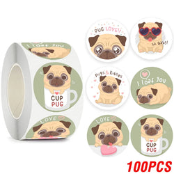 100-500pcs Lovely Animal Stickers Sealing Labels Reward Sticker For School Teacher Kids Stationery Sticker Gift Decor (ONLINE ORDER ONLY)