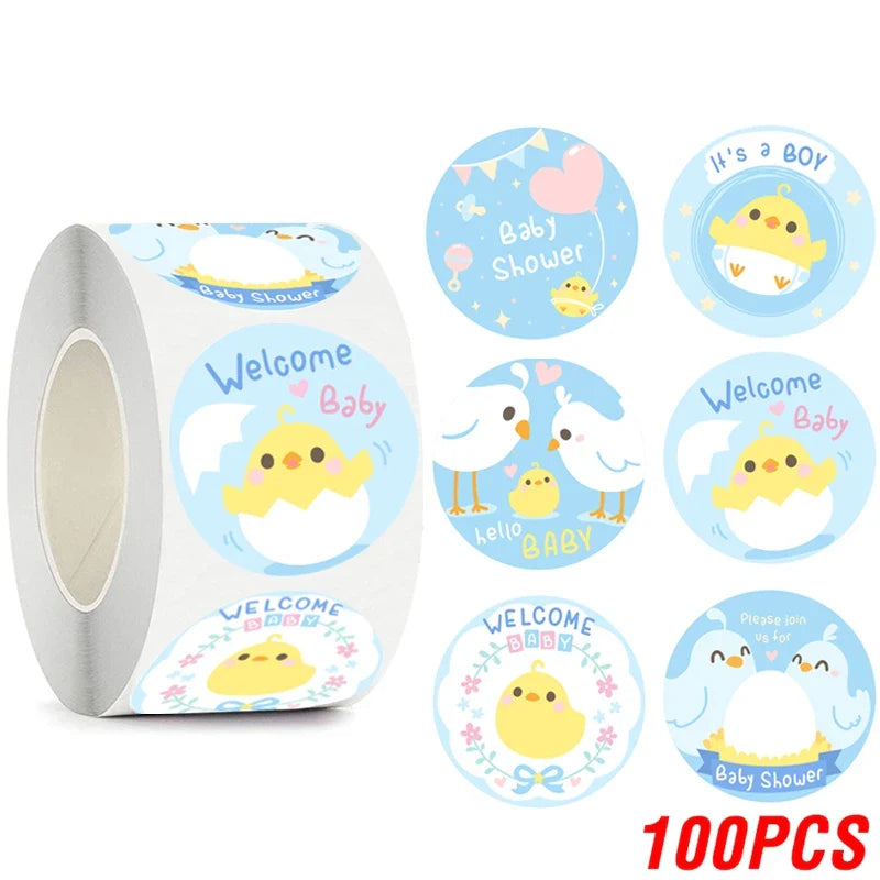 100-500pcs Lovely Animal Stickers Sealing Labels Reward Sticker For School Teacher Kids Stationery Sticker Gift Decor (ONLINE ORDER ONLY)