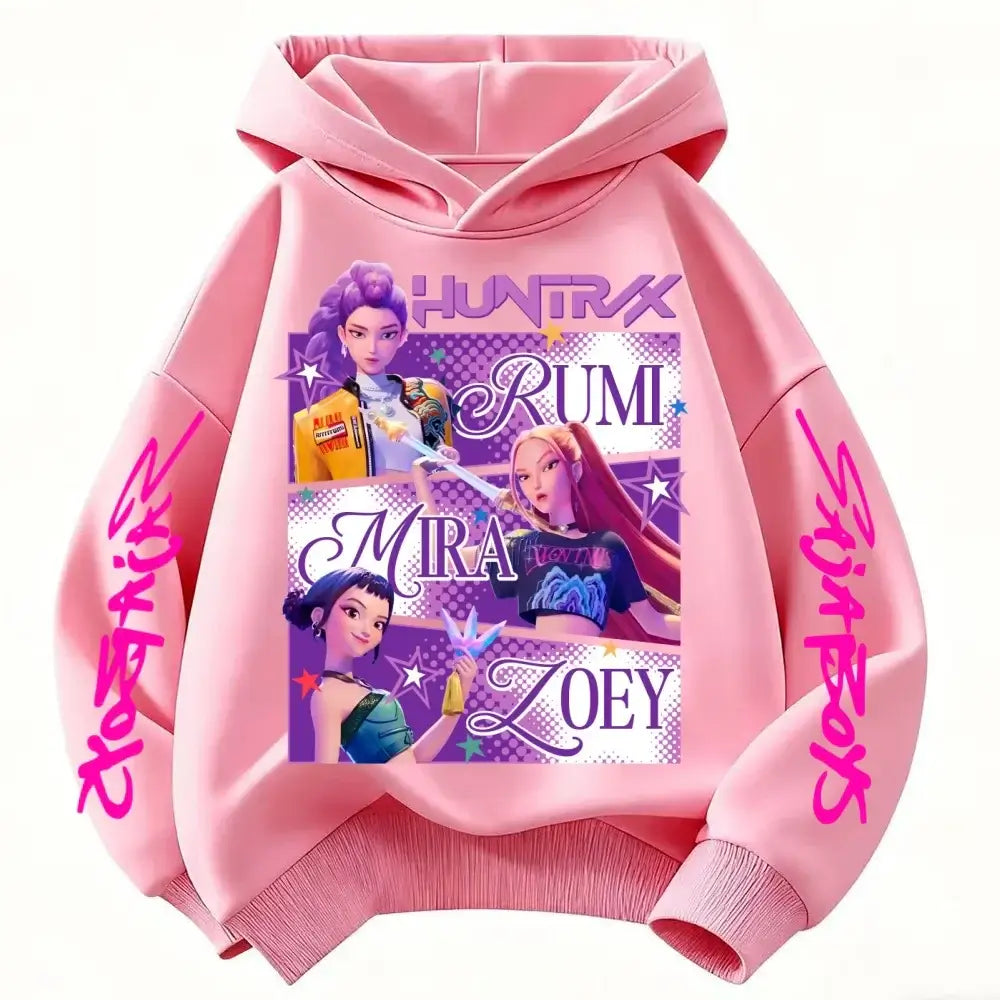 KPop Demon Hunters Hoodie: Kids Fashion Sweatshirt (ONLINE ORDER ONLY)