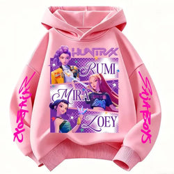 KPop Demon Hunters Hoodie: Kids Fashion Sweatshirt (ONLINE ORDER ONLY)