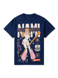 Nami Egghead Island T-Shirt: MINISO Retro Y2K Cotton Tee (ONLINE ORDER ONLY)
