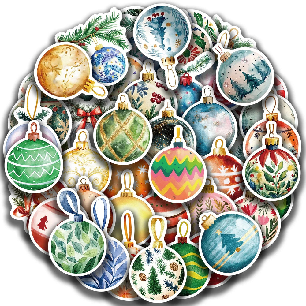 56pcs Colored Balls Graffiti Stickers DIY Phone Guitar Laptop Notebook Suitcase Cup Waterproof Sticker Classic Toys (ONLINE ORDER ONLY)