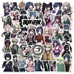 10/30/50PCS  INS Style Animation Danganronpa Personalized Graffiti Waterproof Sticker Refrigerator Luggage Water Cup Skateboard (Online Order Only)