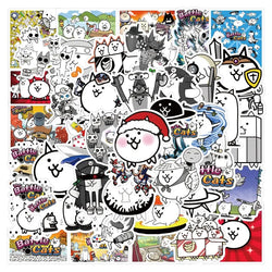 Battle Cats Game Stickers Pack for Laptop, Phone, Car, Scooter, Fridge (ONLINE ORDER ONLY)