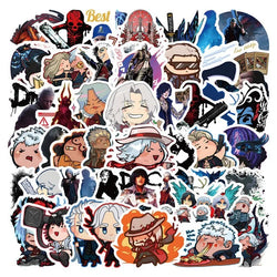 50pcs Devil May Cry Stickers for Laptop, Phone, Car, Scooter, Suitcase, Water Bottle, Refrigerator (Online Order Only)