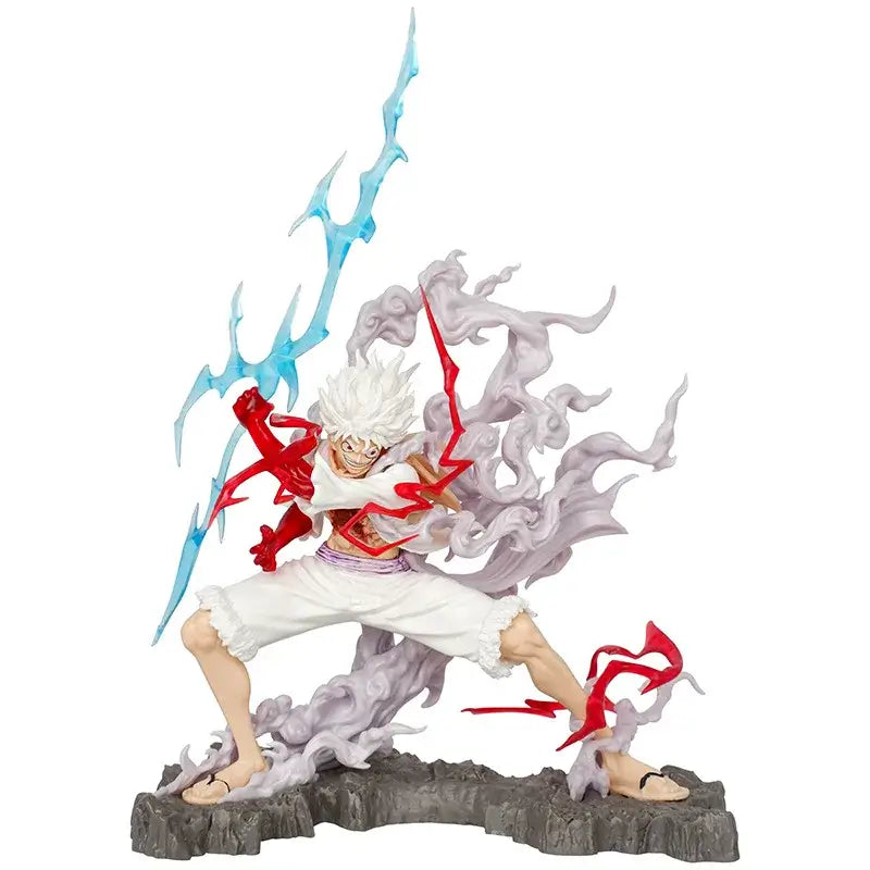 One Piece Luffy Statue: 28cm Lightning Movable Model (ONLINE ORDER ONLY)