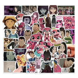 Paranoia Agent Anime Sticker Pack - Suitcase, Water Cup, Phone, Laptop, Scooter, Fridge Decor (Online Order Only)