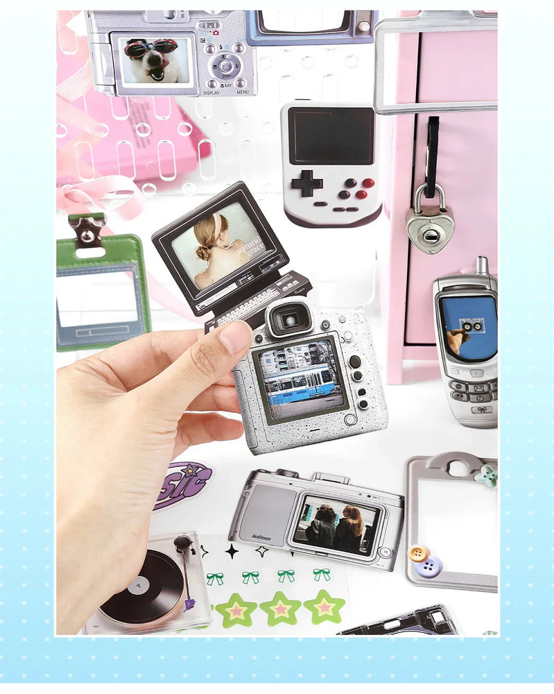 15pcs/lot American Style Retro Material Pack Paper Card Decorative Sticker for Photo Frame Planner Journal DIY Collage (ONLINE ORDER ONLY)